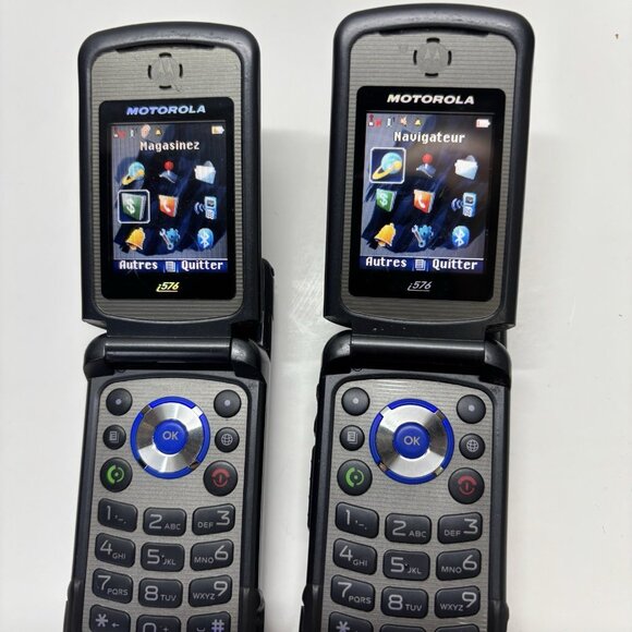 (2) Two Motorola Nextel i576 Walkie Talkies w/ Direct Talk and Enhanced Privacy - Picture 6 of 16